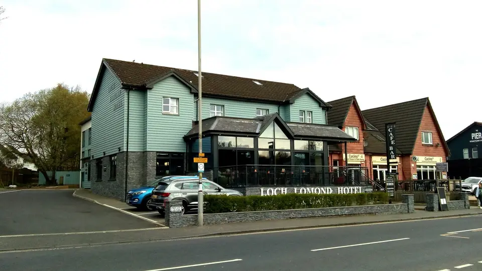 The front of the Loch Lomond Hotel on Balloch Road in Balloch