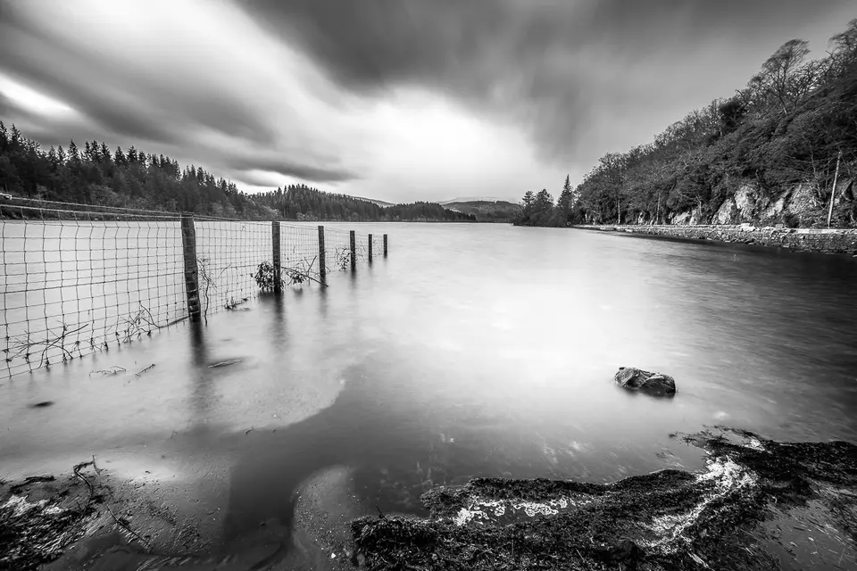 Loch Ard near Aberfoyle in the Trossachs of Scotland
