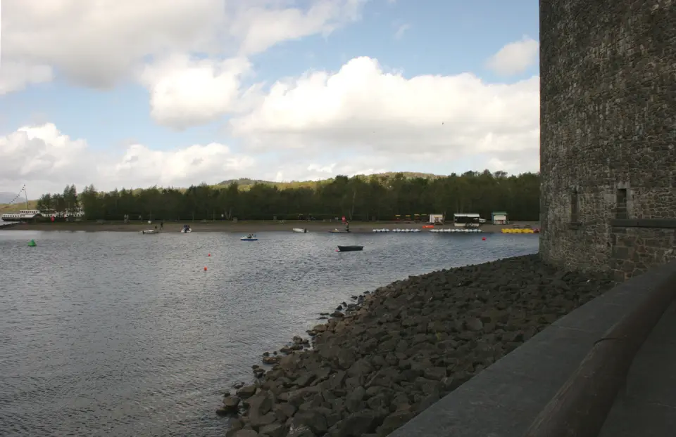 The Loch Lomond Shores waterfront at Balloch