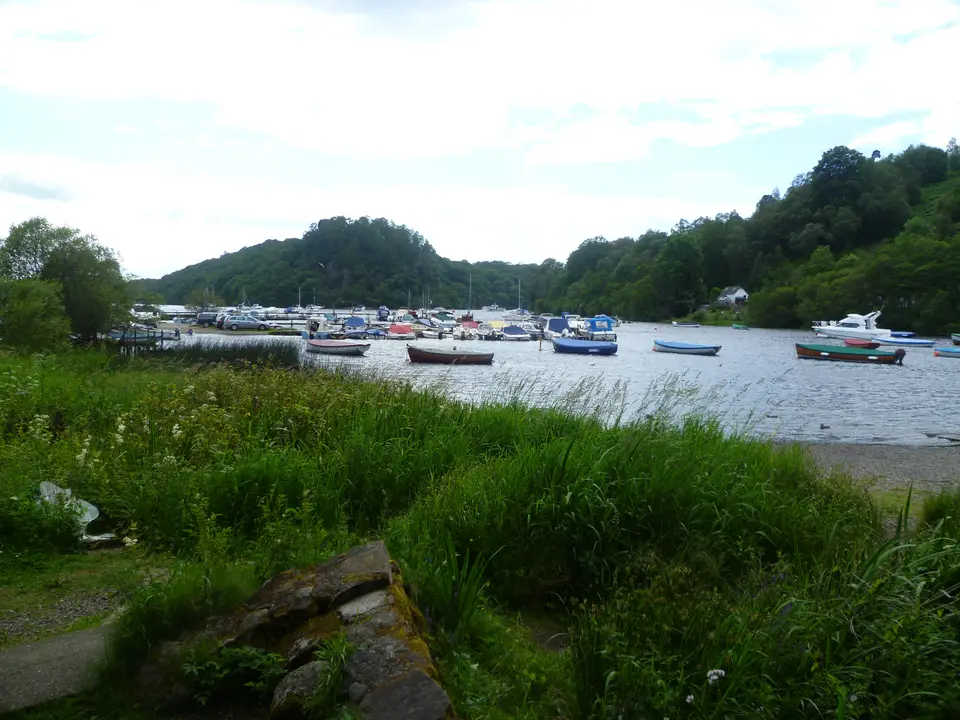 The shore at Balmaha on Loch Lomond